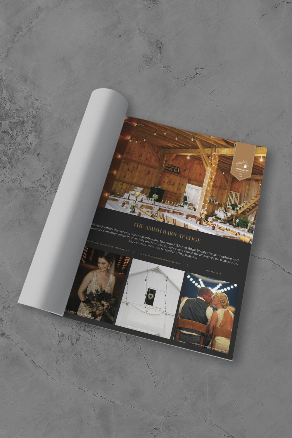 full page magazine advertisement; featured in the 2024 & 2025 editions of WABV magazine