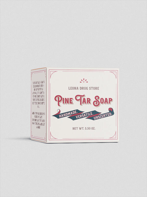Branded handmade soap packaging ; vintage re-design