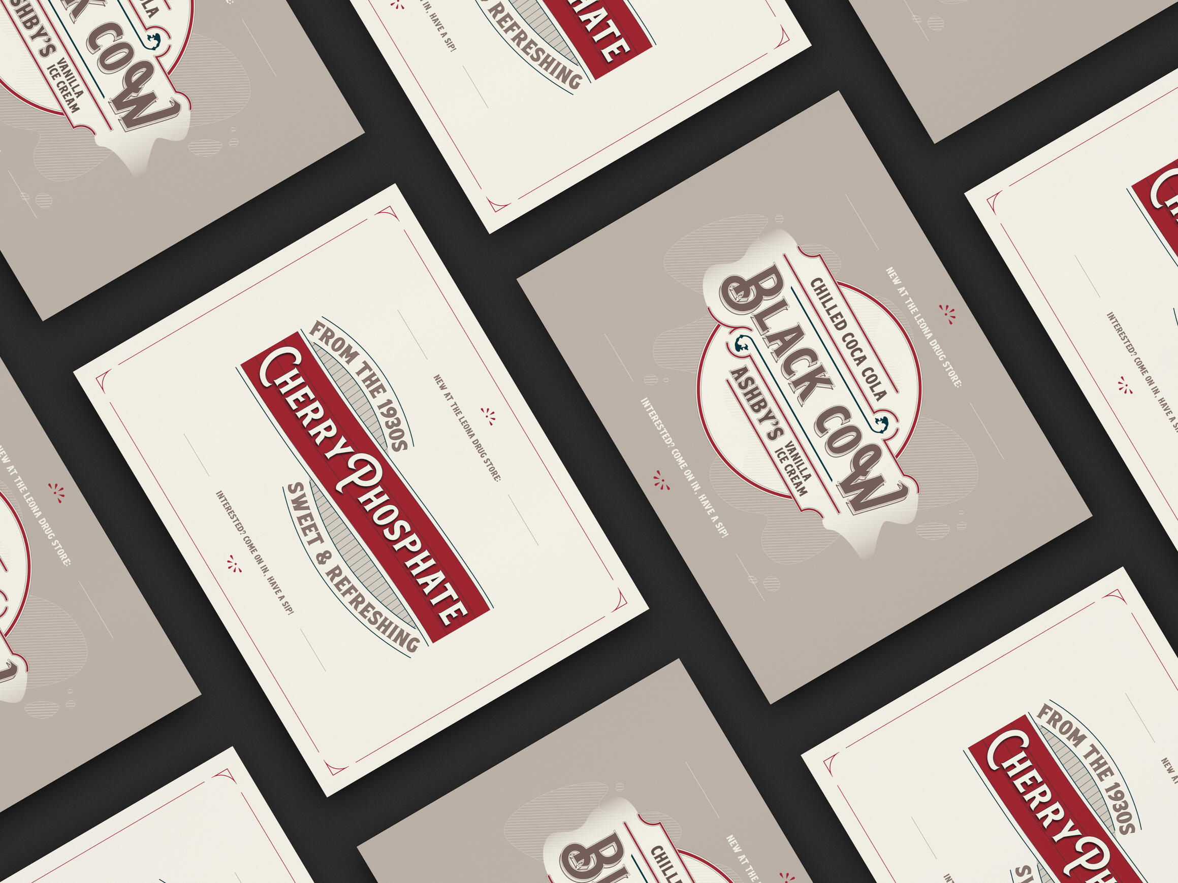promotional drink signs